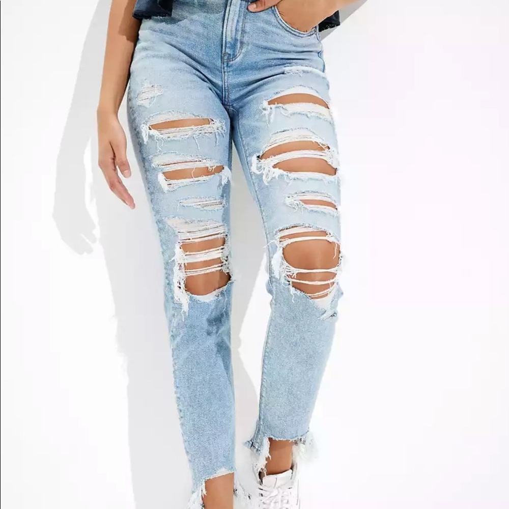 NWT American Eagle Mom Jean size 20 35W